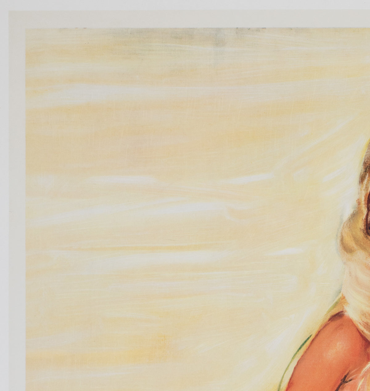 Monte Carlo c1950s Travel Advertising Poster, Jean Gabriel Domergue - detail