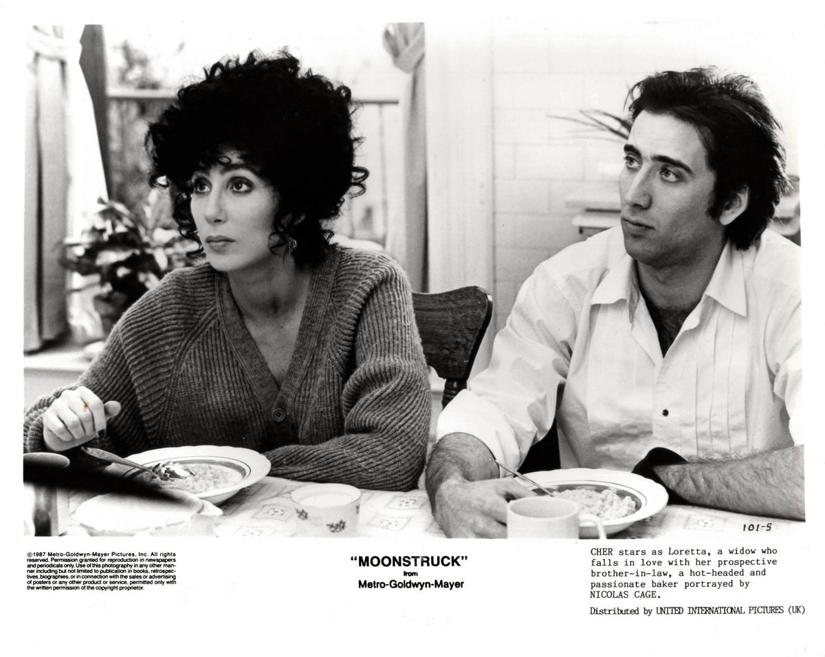 Moonstruck 1987 Press Publicity Film Movie Still 