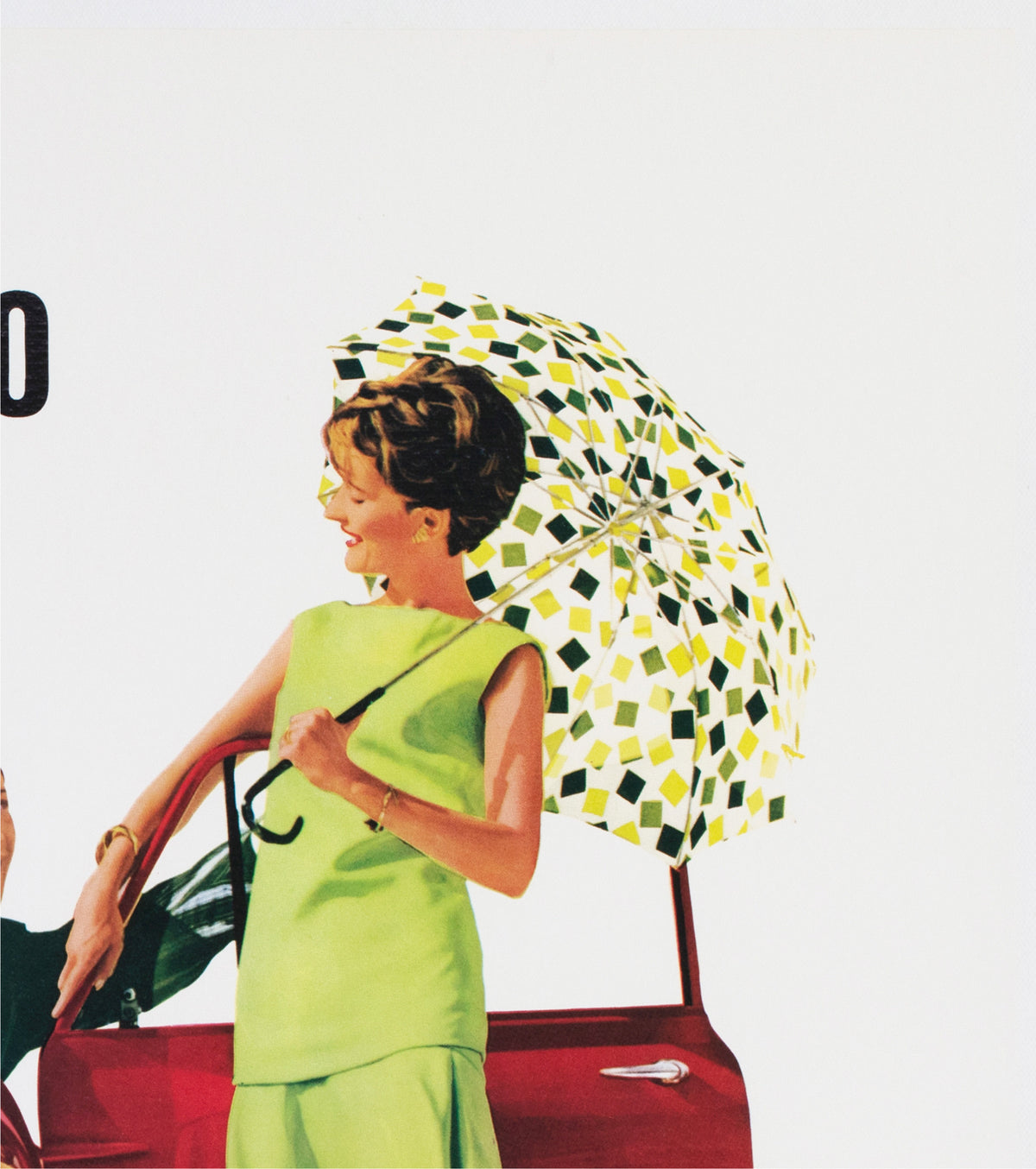 Morris 850 Mini 1960 UK Dealer Poster - detail