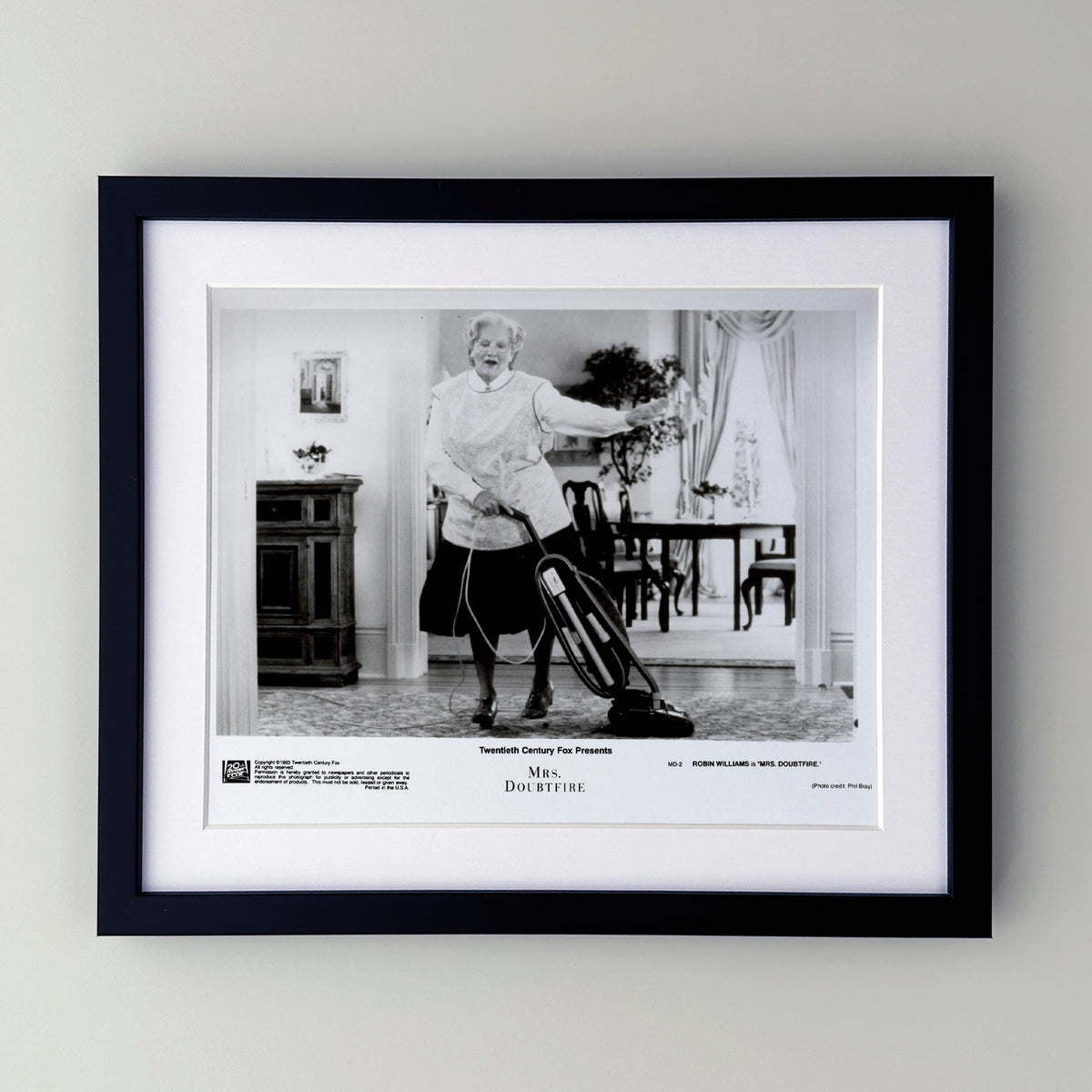 Mrs Doubtfire 1993 Publicity Film Movie Press Still Framed