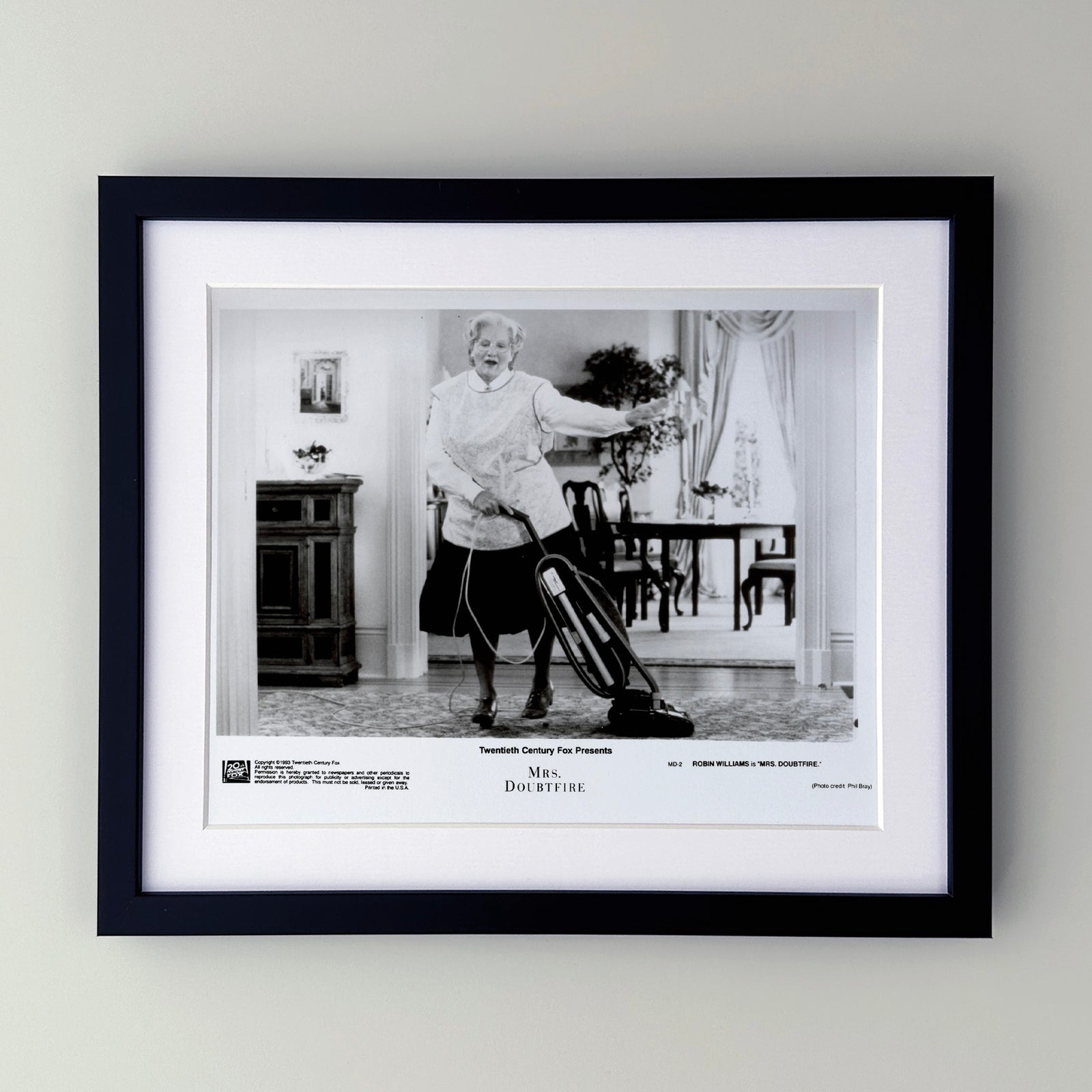 Mrs Doubtfire 1993 Publicity Film Movie Press Still Framed