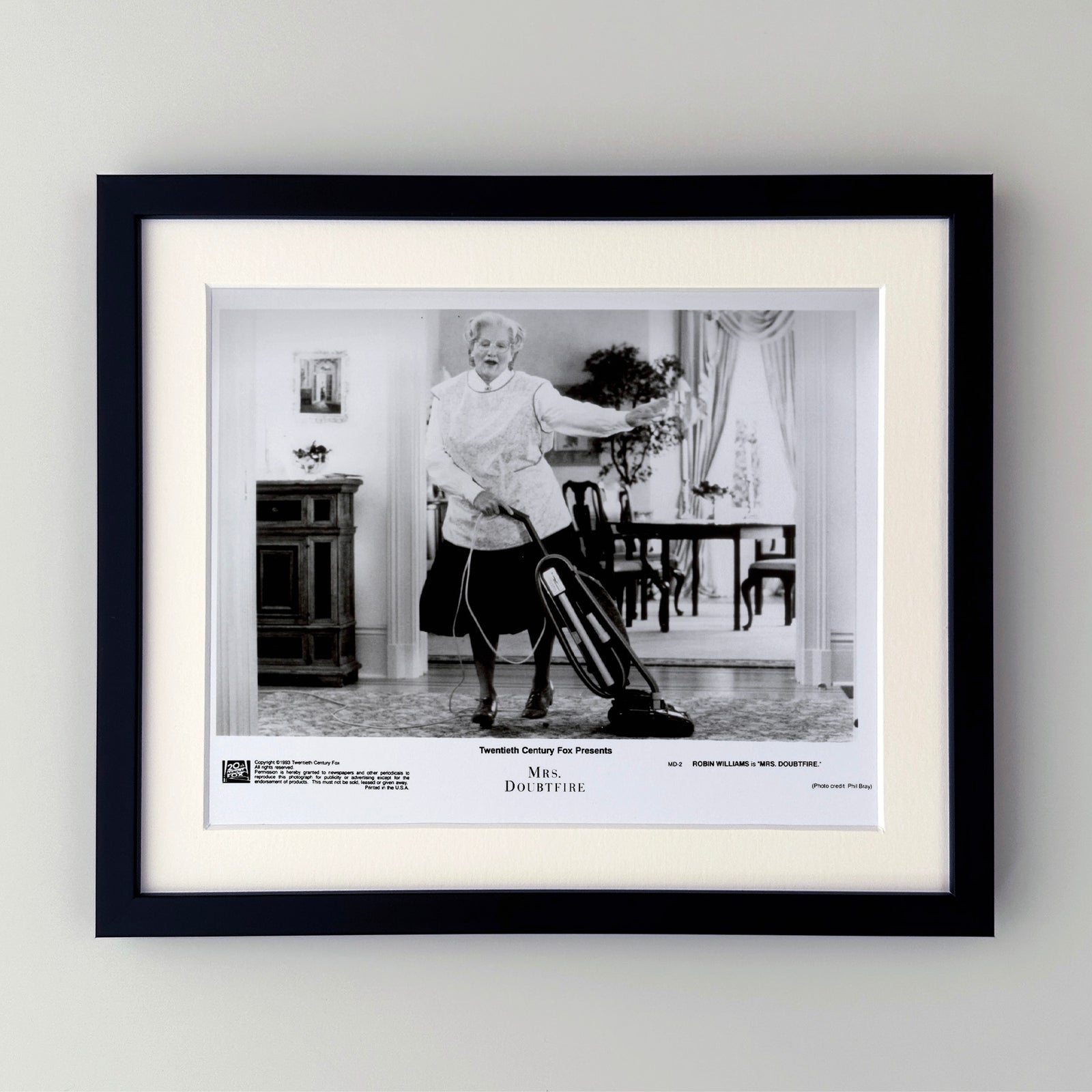 Mrs Doubtfire 1993 Publicity Film Movie Press Still Framed