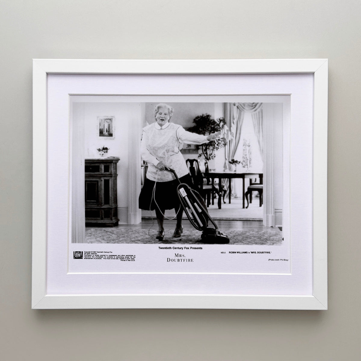 Mrs Doubtfire 1993 Publicity Film Movie Press Still Framed