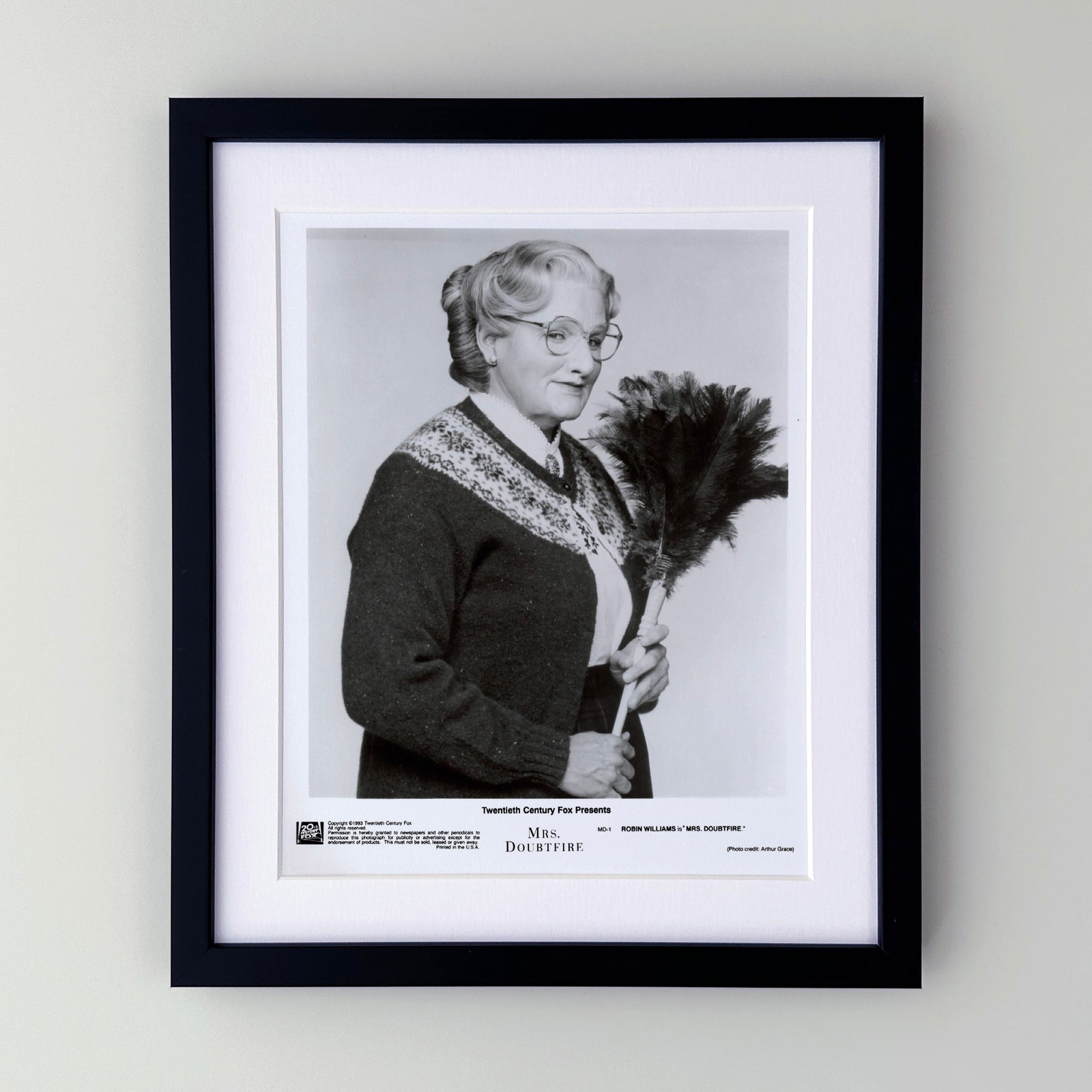 Mrs Doubtfire 1993 Publicity Film Movie Press Still Framed