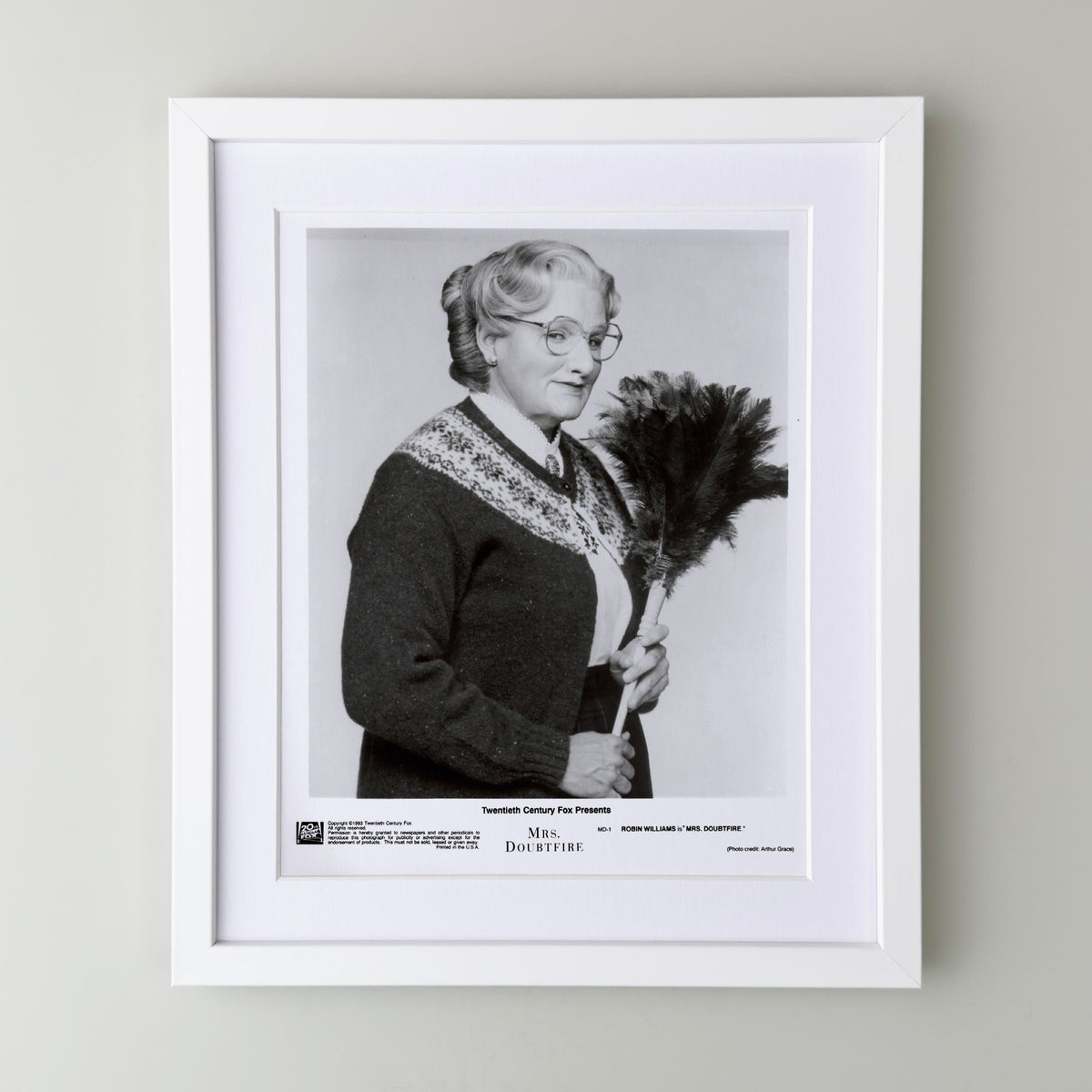 Mrs Doubtfire 1993 Publicity Film Movie Press Still Framed