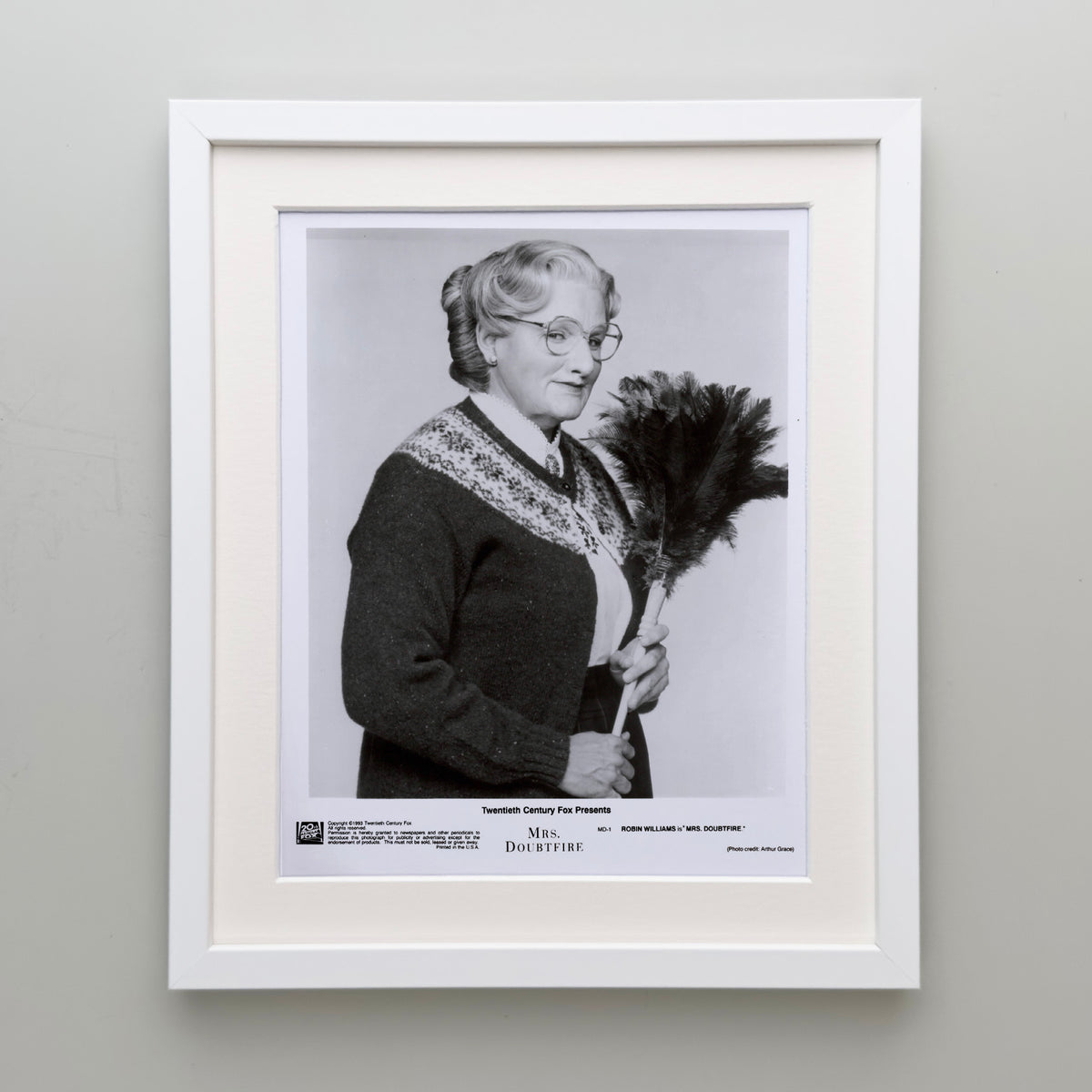 Mrs Doubtfire 1993 Publicity Film Movie Press Still Framed
