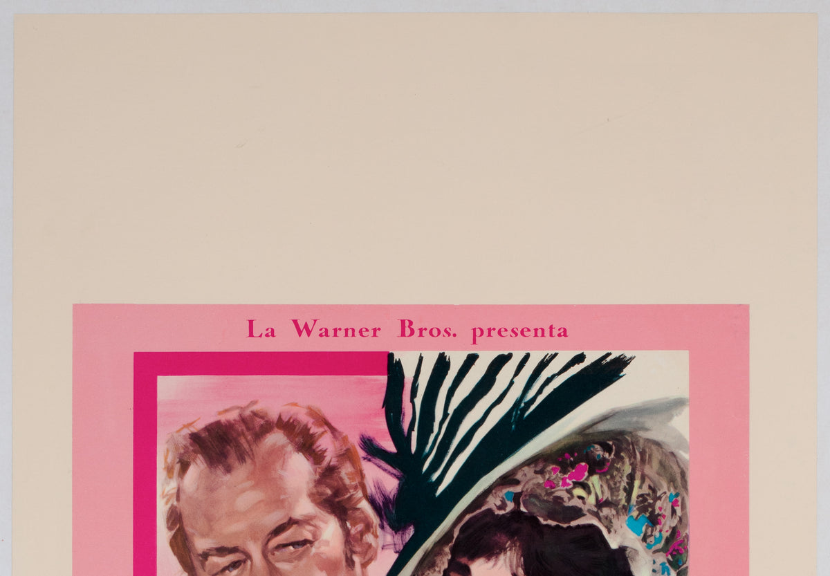 My Fair Lady 1964 Italian Locandina Film Movie Poster, Giuliano Nistri - detail
