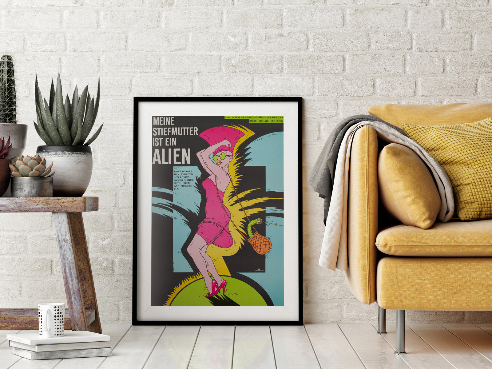 My Stepmother is an Alien 1990 East German A1 Film Poster Labowski