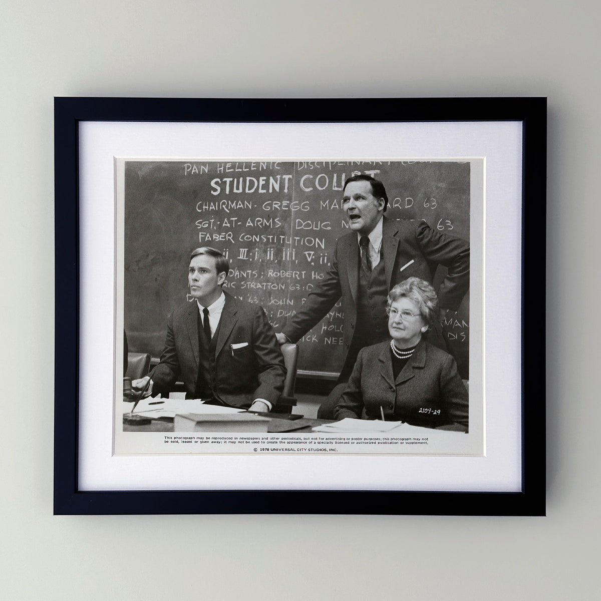 National Lampoons Animal House 1978 Film Movie Press Publicity Still Framed