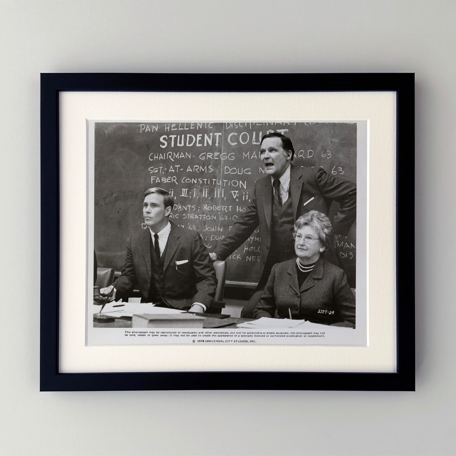 National Lampoons Animal House 1978 Film Movie Press Publicity Still Framed