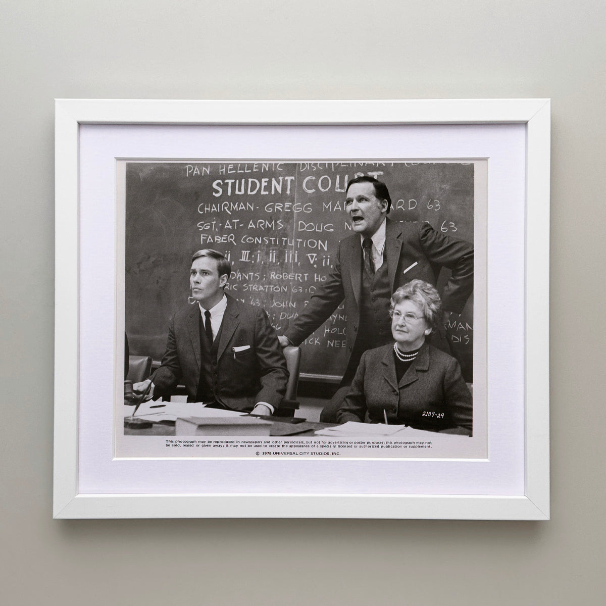 National Lampoons Animal House 1978 Film Movie Press Publicity Still Framed