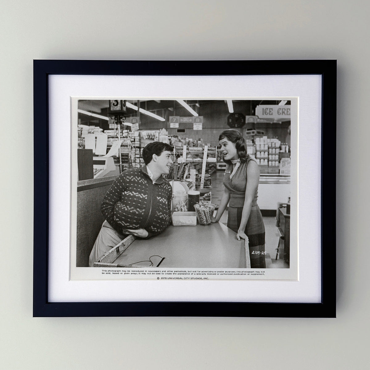 National Lampoons Animal House 1978 Film Movie Press Publicity Still Framed