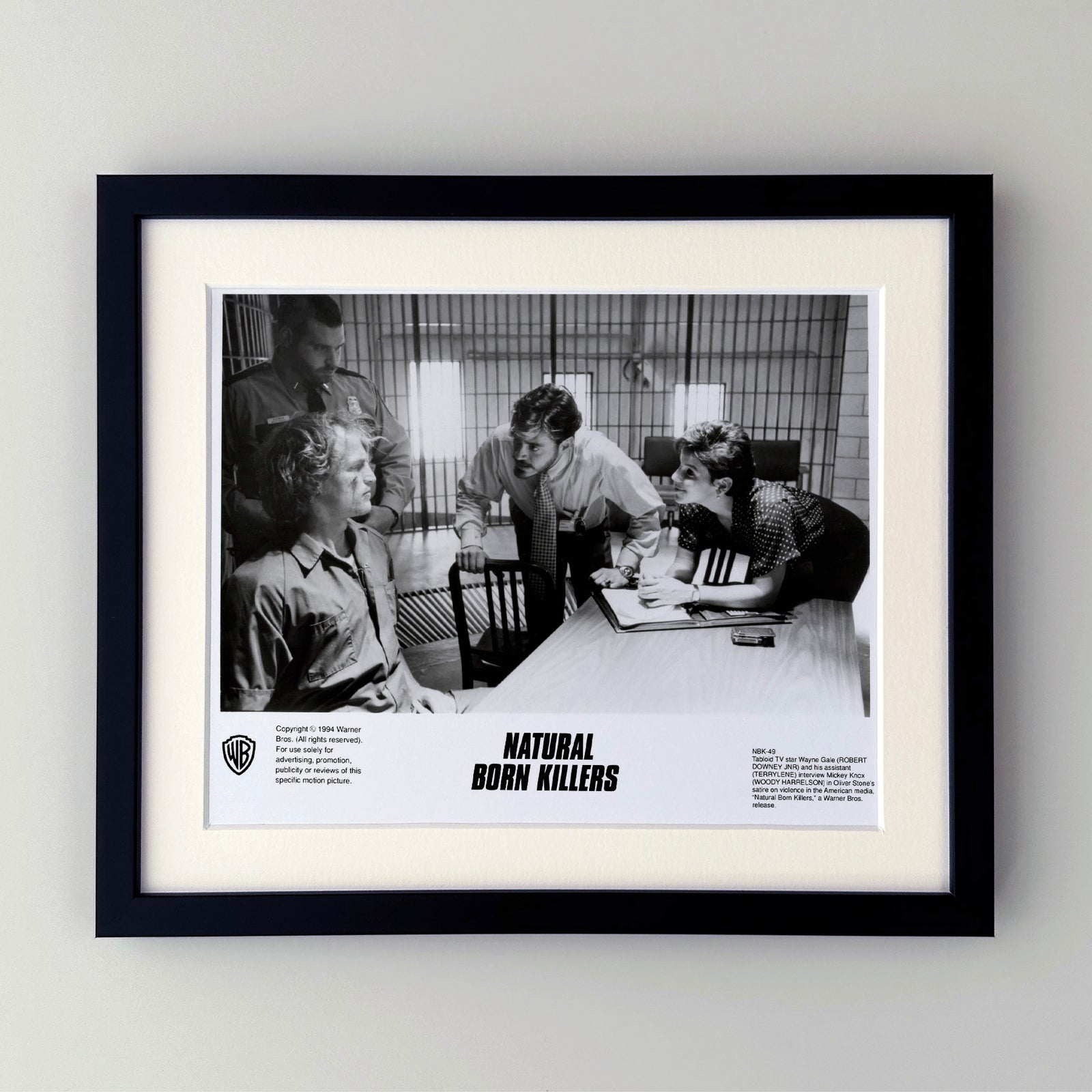 Natural Born Killers 1994 Publicity Film Movie Press Still Framed