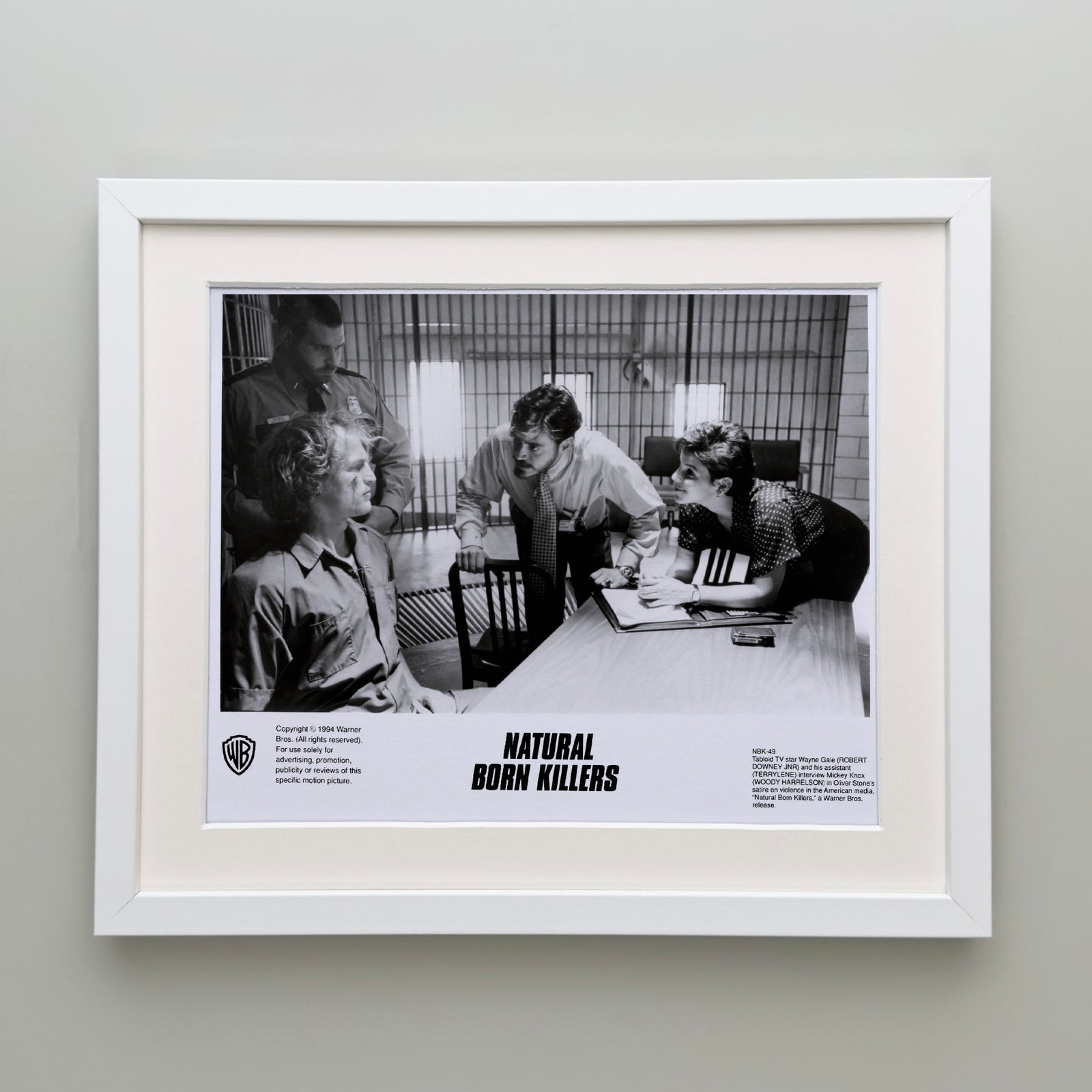 Natural Born Killers 1994 Publicity Film Movie Press Still Framed