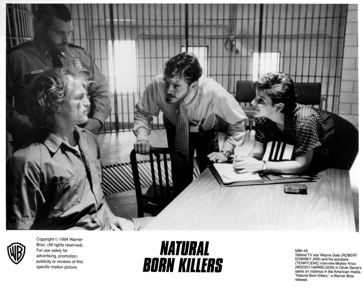 Natural Born Killers 1994 Publicity Film Movie Press Still Framed