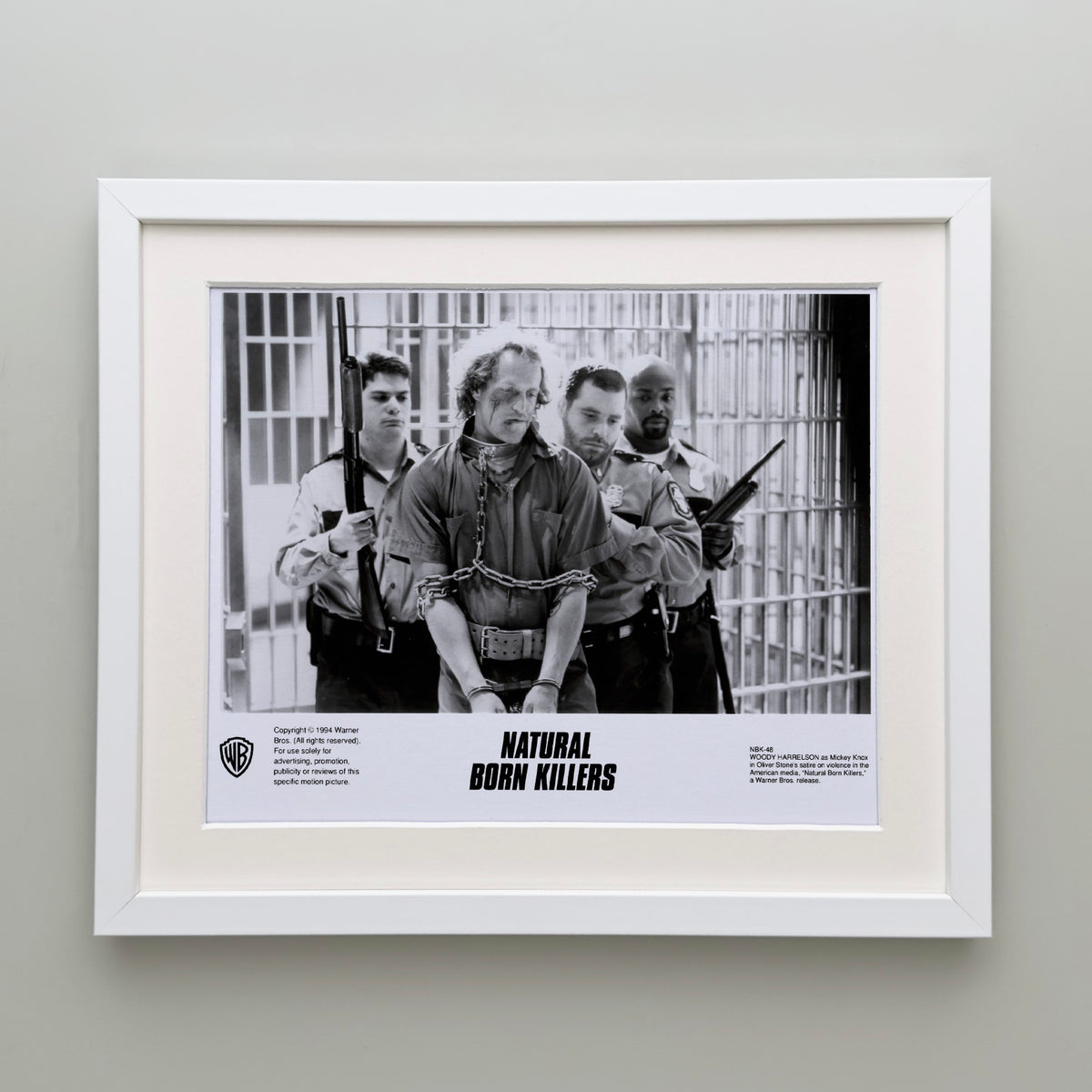 Natural Born Killers 1994 Publicity Film Movie Press Still Framed