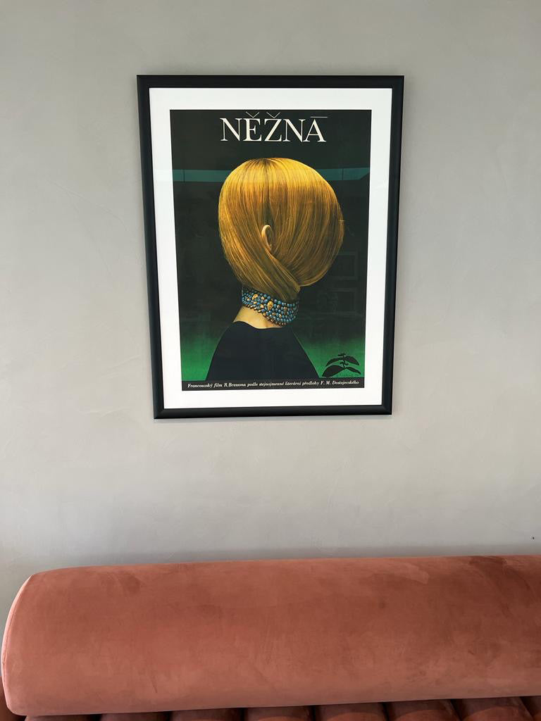 Nezna Une Femme Douce  Original Vintage Czech Film Movie Poster