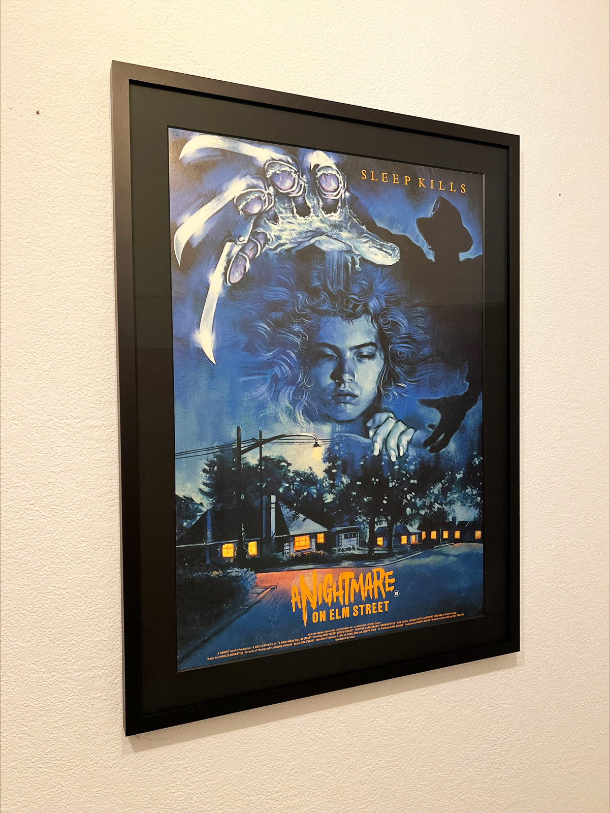 A Nightmare on Elm Street 1984 UK Double Crown Film Movie Poster Graham Humphreys