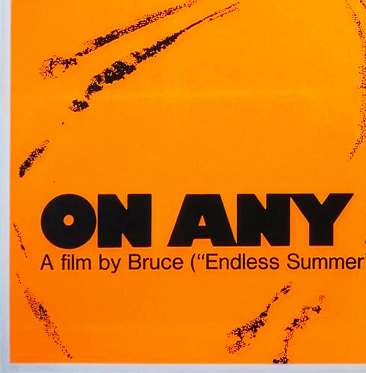 On Any Sunday 1971 US 1 Sheet Film Movie Poster - detail