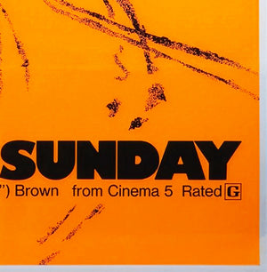 On Any Sunday 1971 US 1 Sheet Film Movie Poster - detail