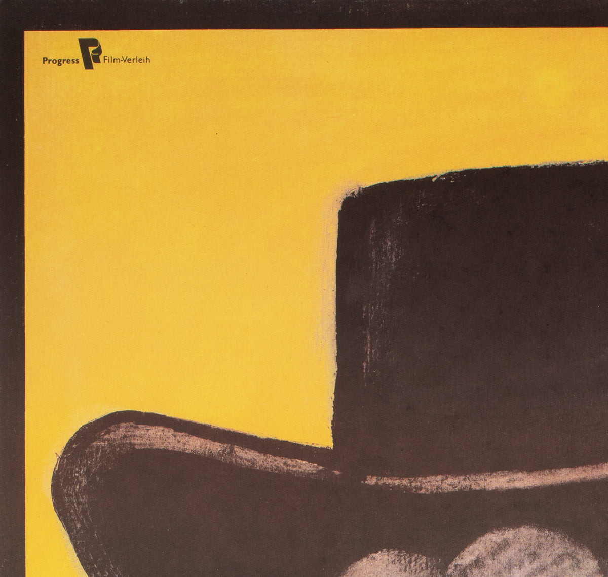 Once Upon a Time in the West 1968 East German Film Movie Poster, Thomas Schleusing - detail