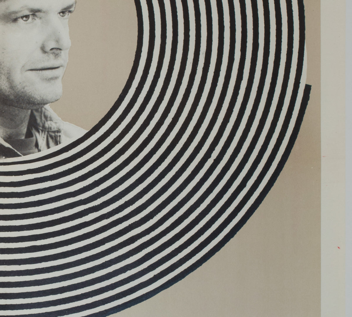 One Flew Over the Cuckoo's Nest 1976 Italian 2 Foglio Film Movie Poster - detail