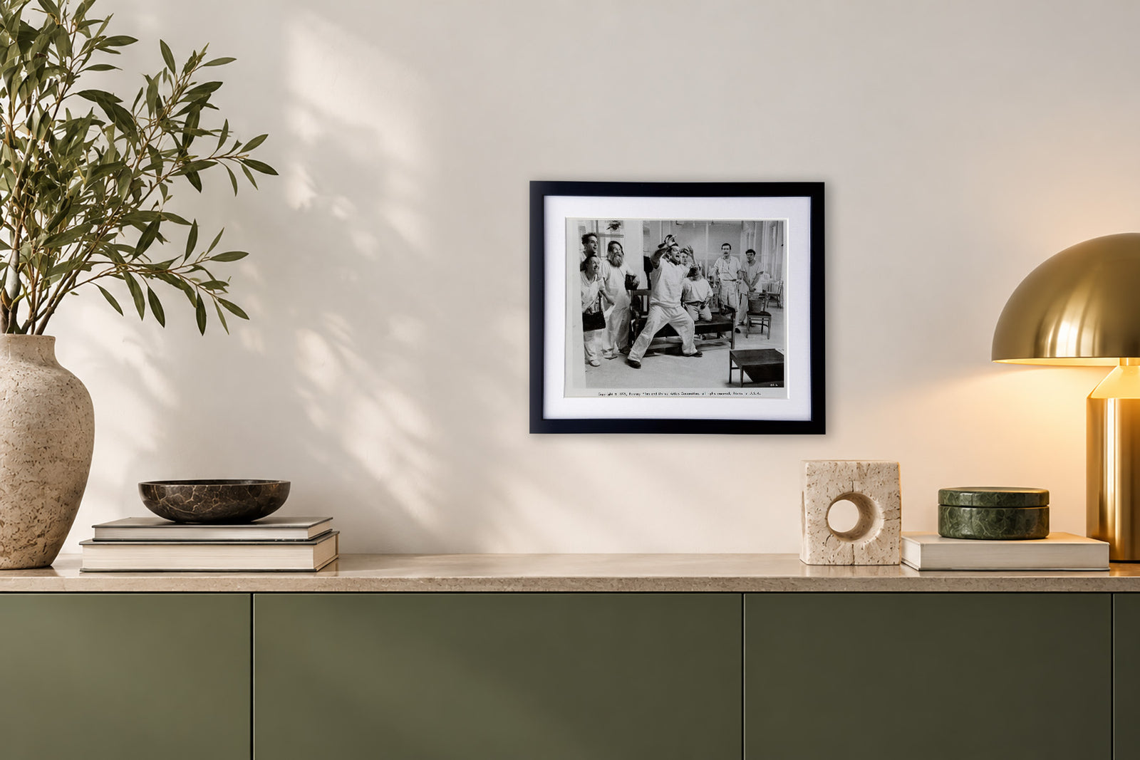 One Flew Over the Cuckoos Nest (1975) Film Movie Press Publicity Still Framed