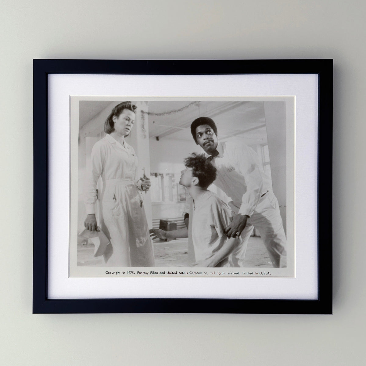 One Flew Over the Cuckoos Nest (1975) Film Movie Press Publicity Still Framed