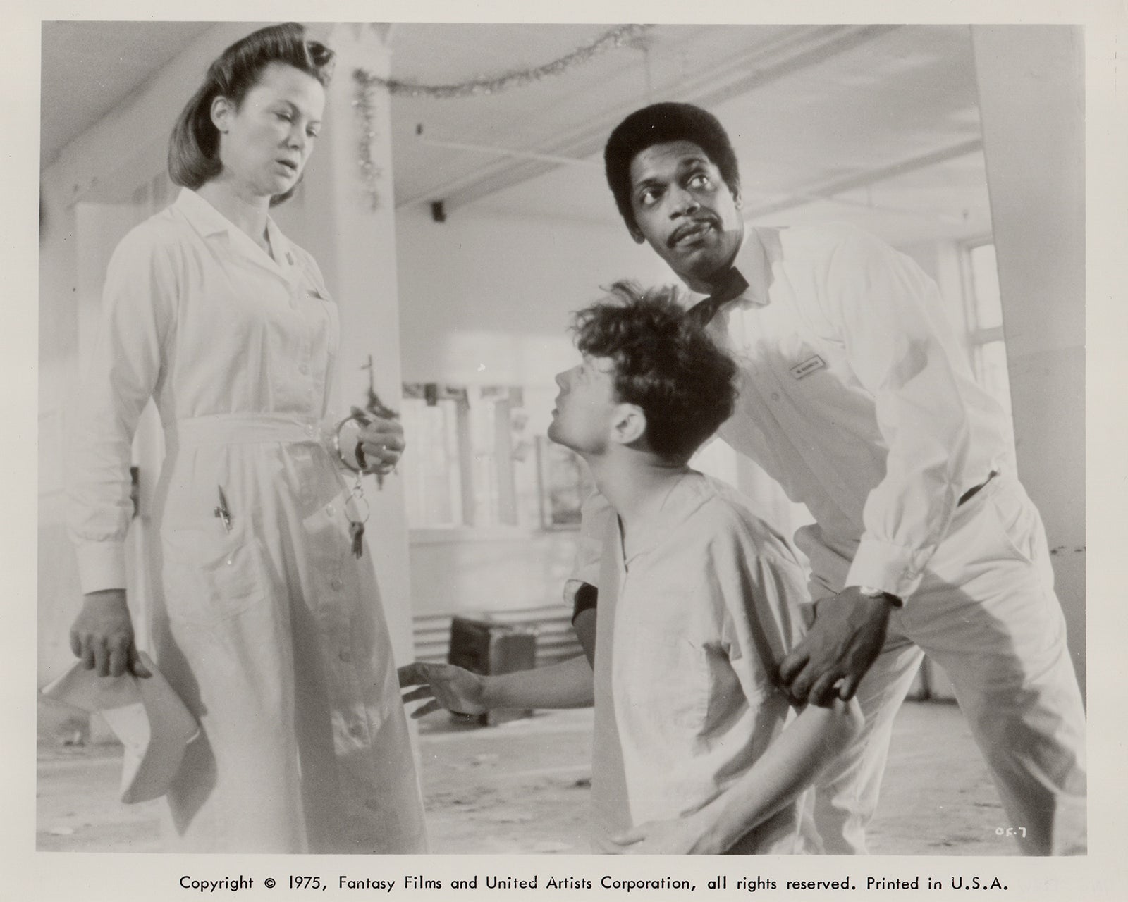 One Flew Over the Cuckoos Nest (1975) Film Movie Press Publicity Still Framed