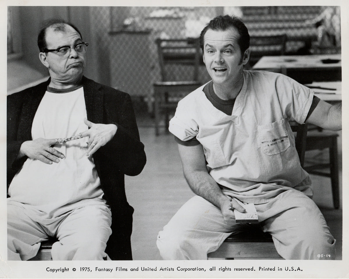 One Flew Over the Cuckoos Nest (1975) Film Movie Press Publicity Still Framed
