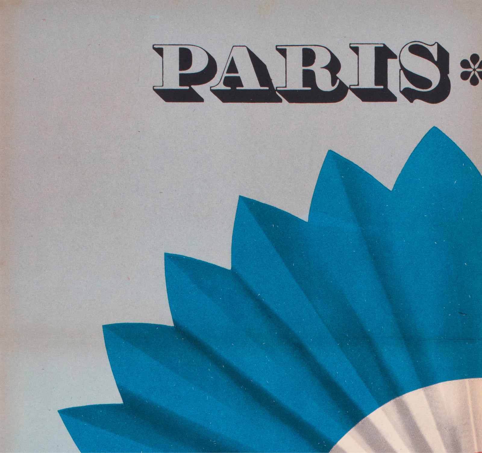 Paris Blues 1970 East German A1 Film Poster - detail