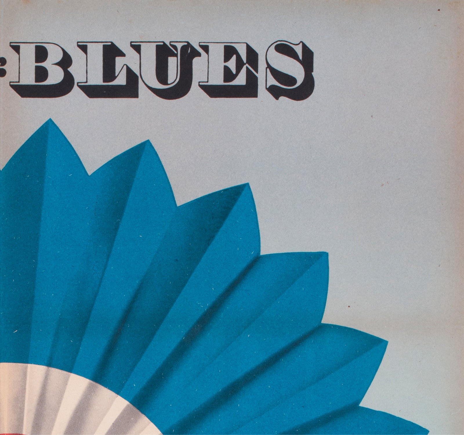 Paris Blues 1970 East German A1 Film Poster - detail