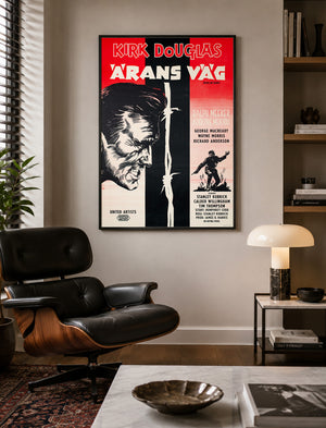 Paths of Glory 1957  Swedish Film Poster Gösta Åberg