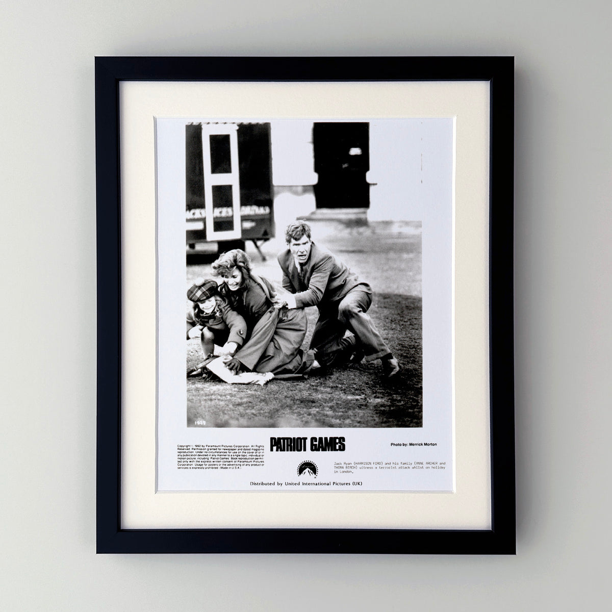 Patriot Games 1992 Film Movie Press Publicity Still Framed