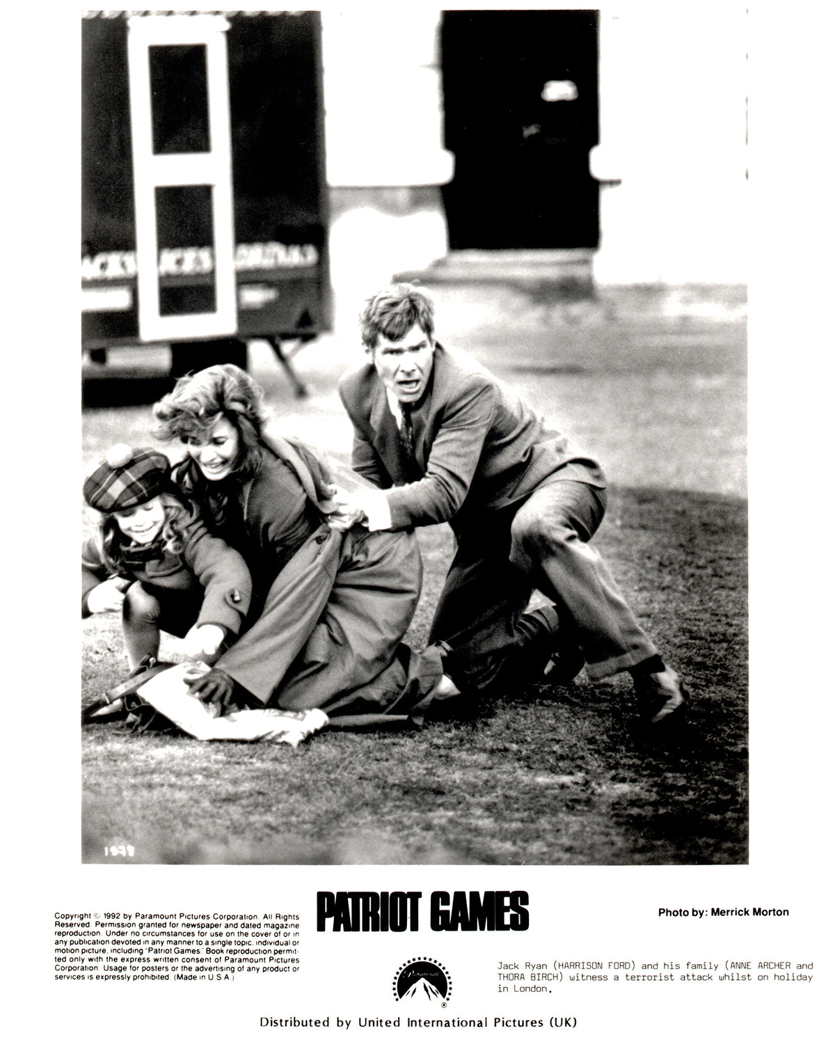 Patriot Games 1992 Film Movie Press Publicity Still Framed