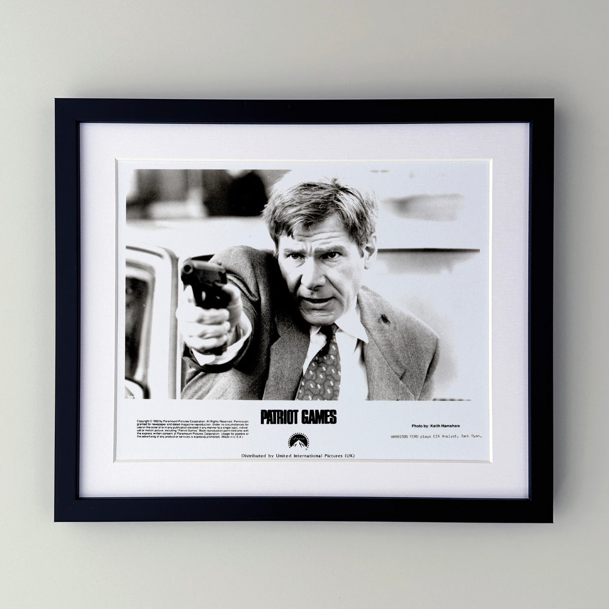 Patriot Games 1992 Film Movie Press Publicity Still Framed