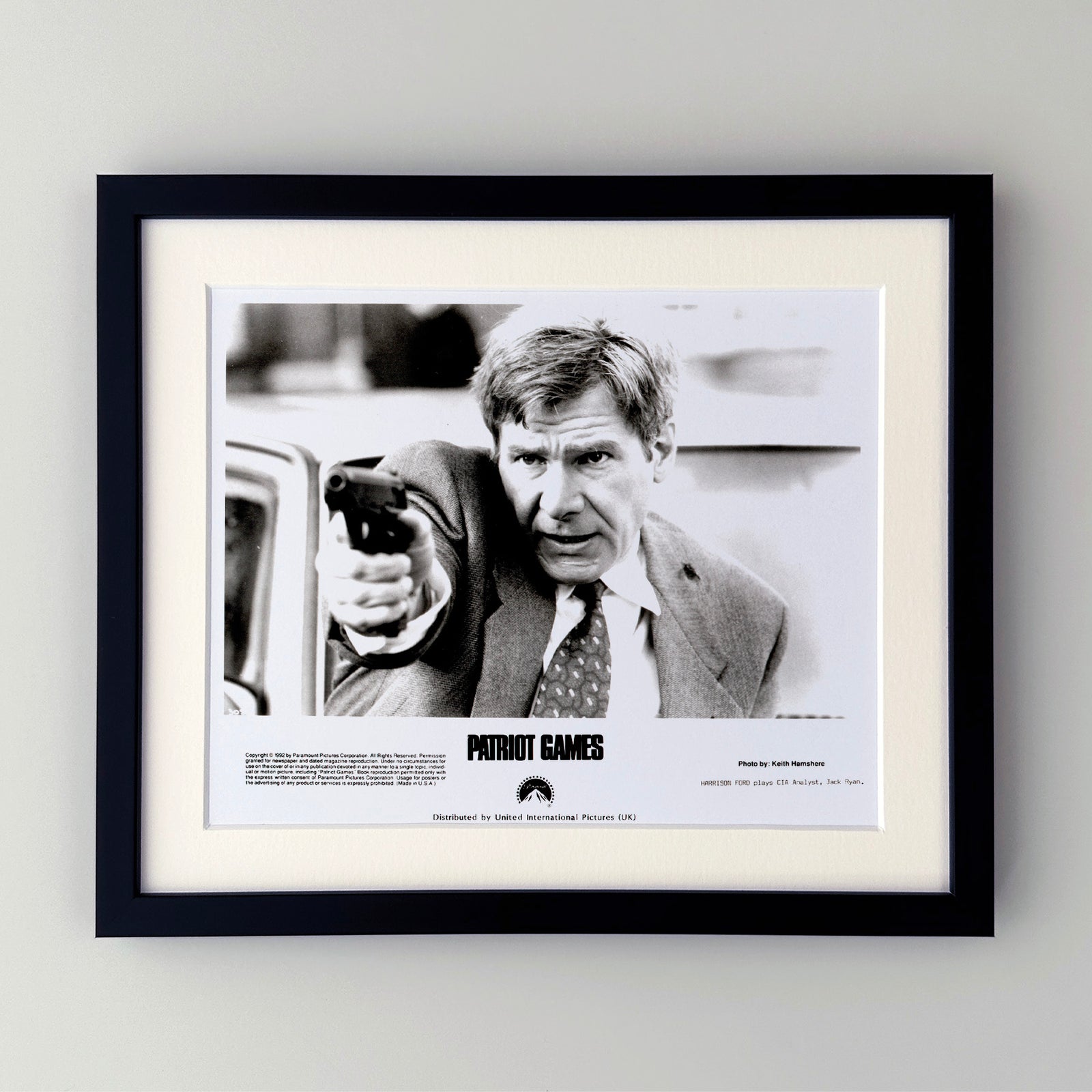 Patriot Games 1992 Film Movie Press Publicity Still Framed