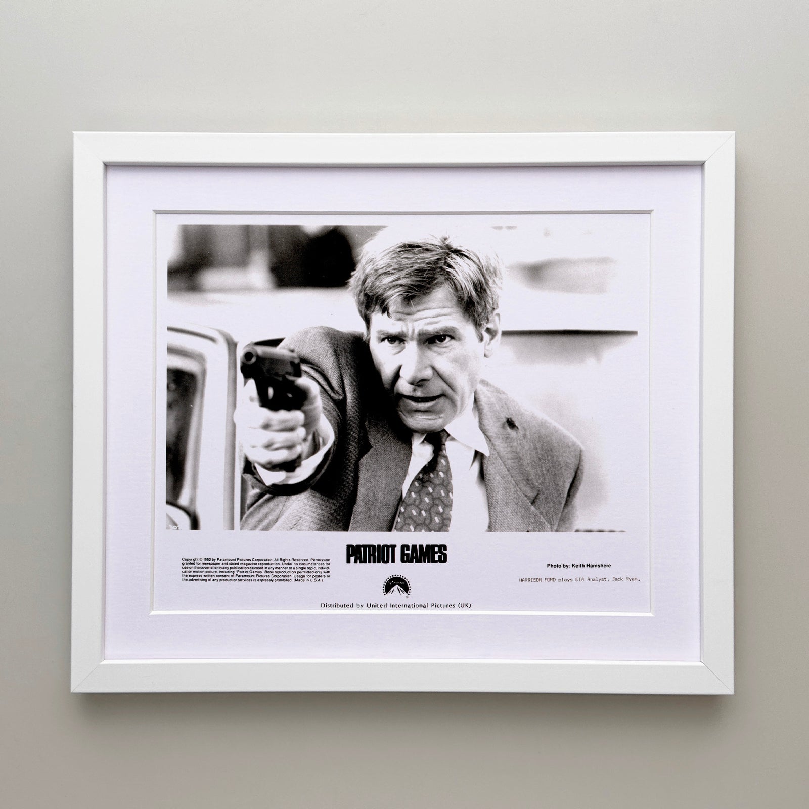 Patriot Games 1992 Film Movie Press Publicity Still Framed