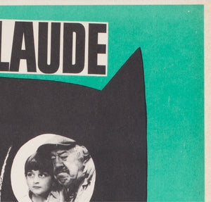 Le Vieil Homme et l'Enfant (Pepe & Claude) 1968 Czech A3 Film Movie Poster Karel Vaca - detail