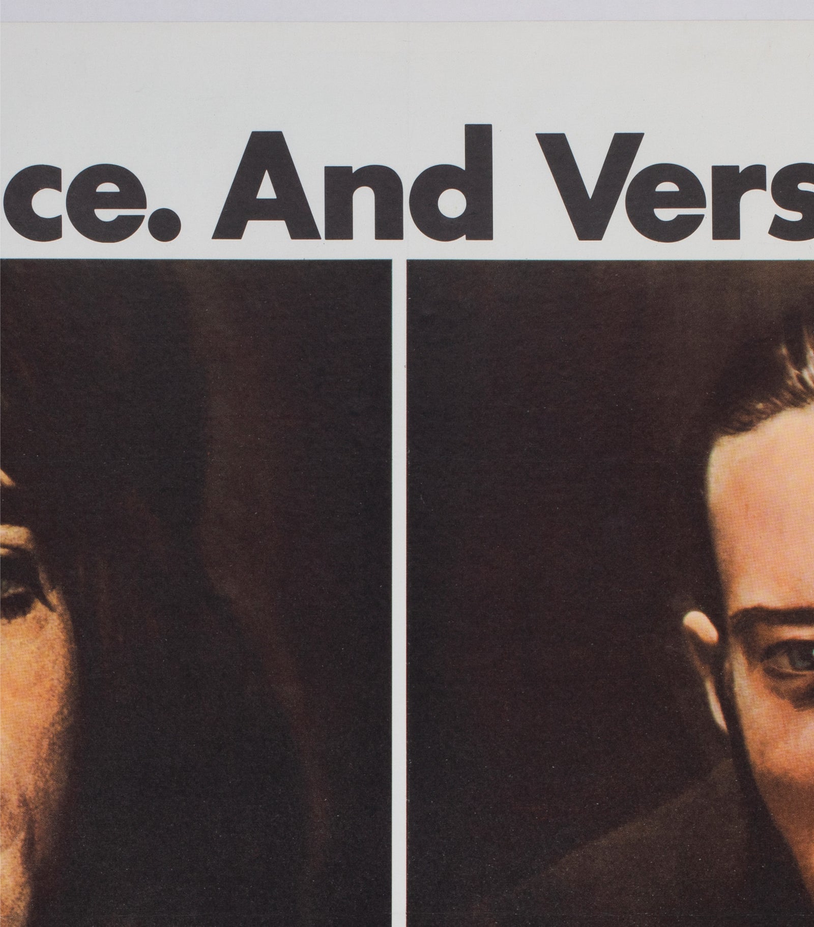 Performance 1970 UK Quad Film Movie Poster - detail