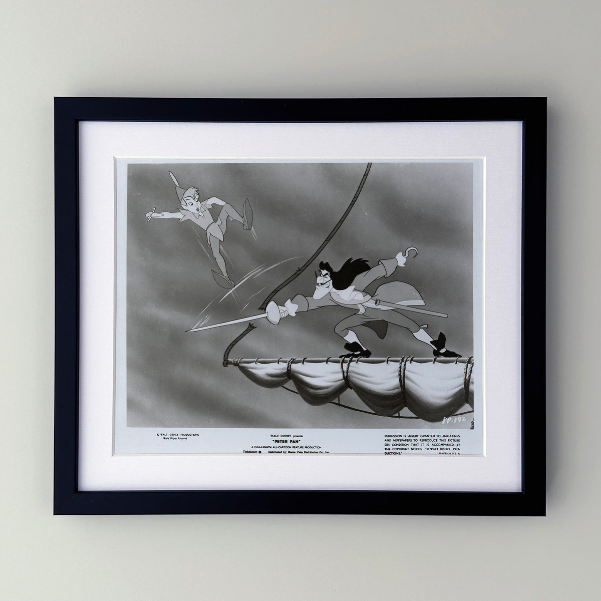 Peter Pan 1953 Film Movie Press Publicity Still Framed