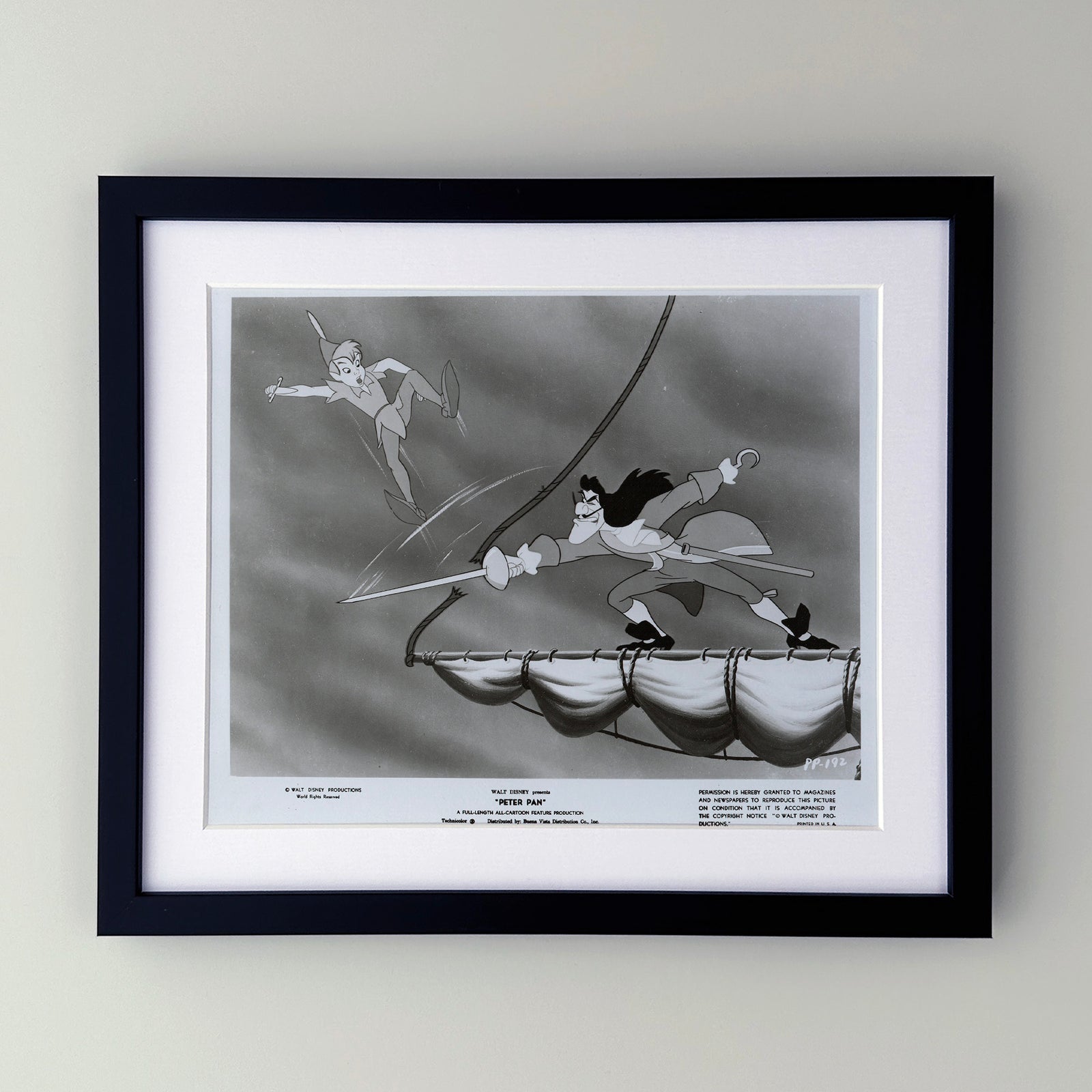 Peter Pan 1953 Film Movie Press Publicity Still Framed