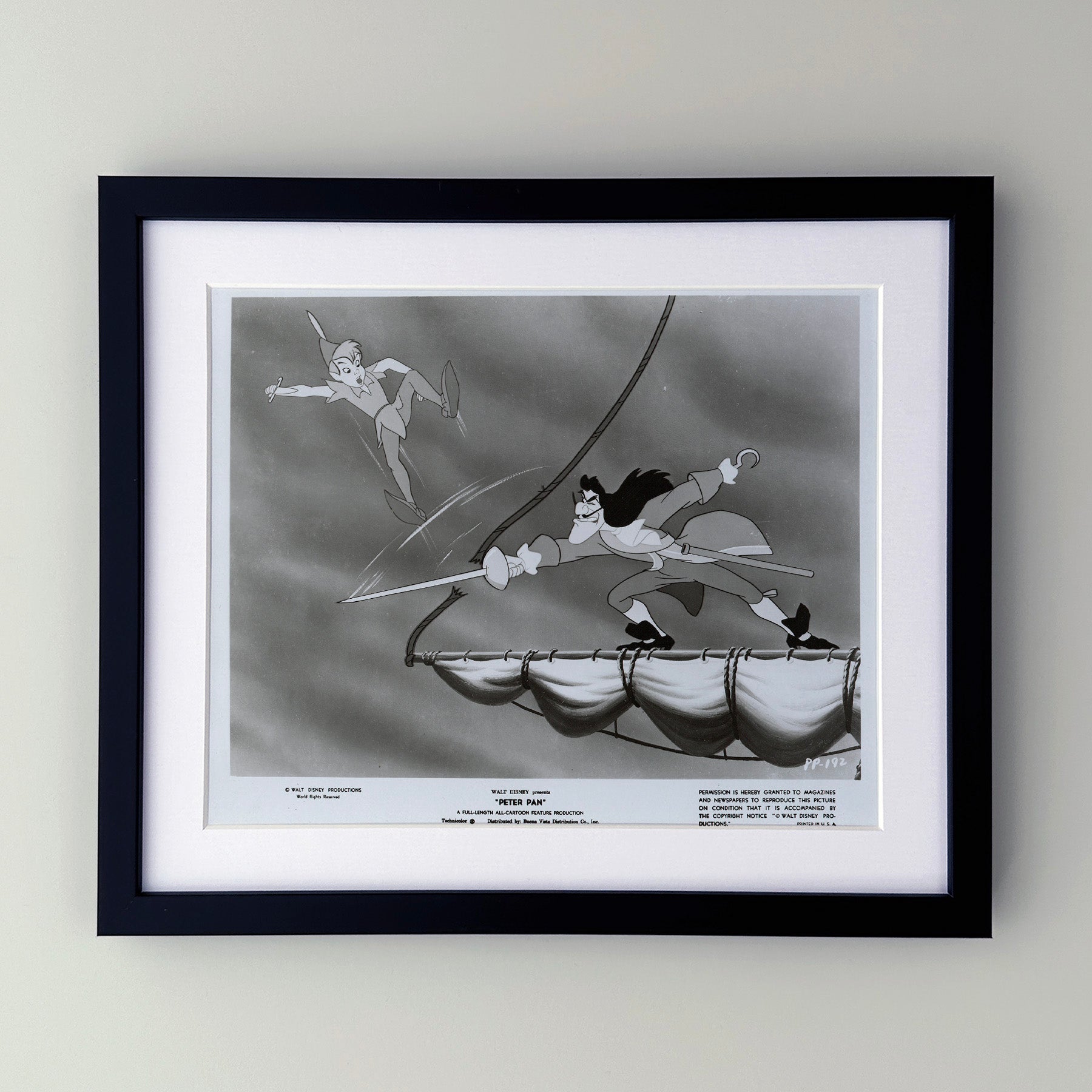 Peter Pan 1953 Film Movie Press Publicity Still Framed