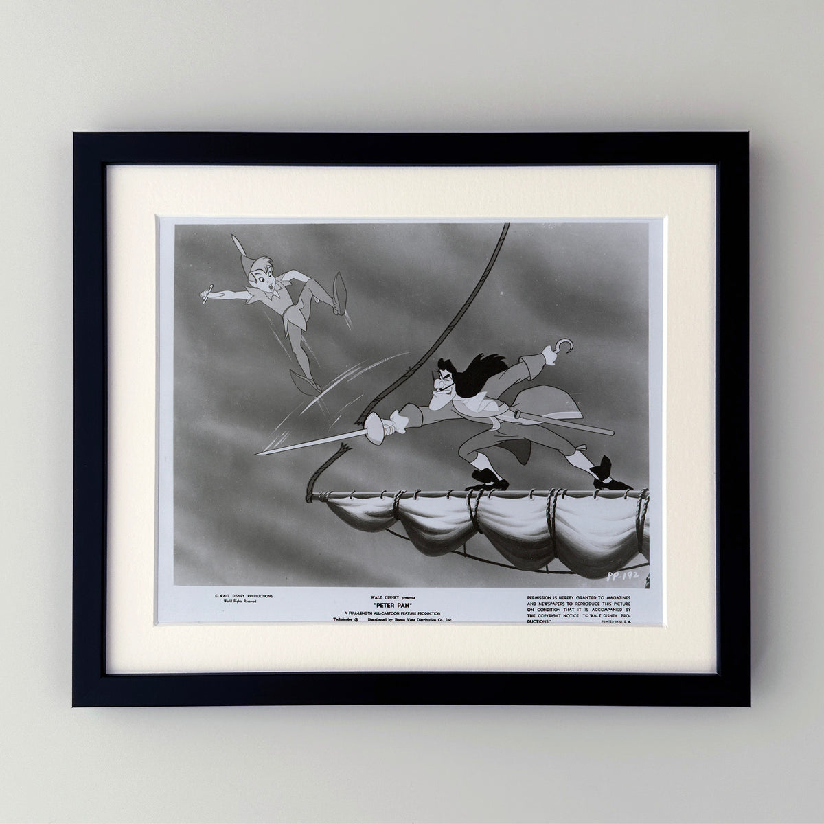 Peter Pan 1953 Film Movie Press Publicity Still Framed
