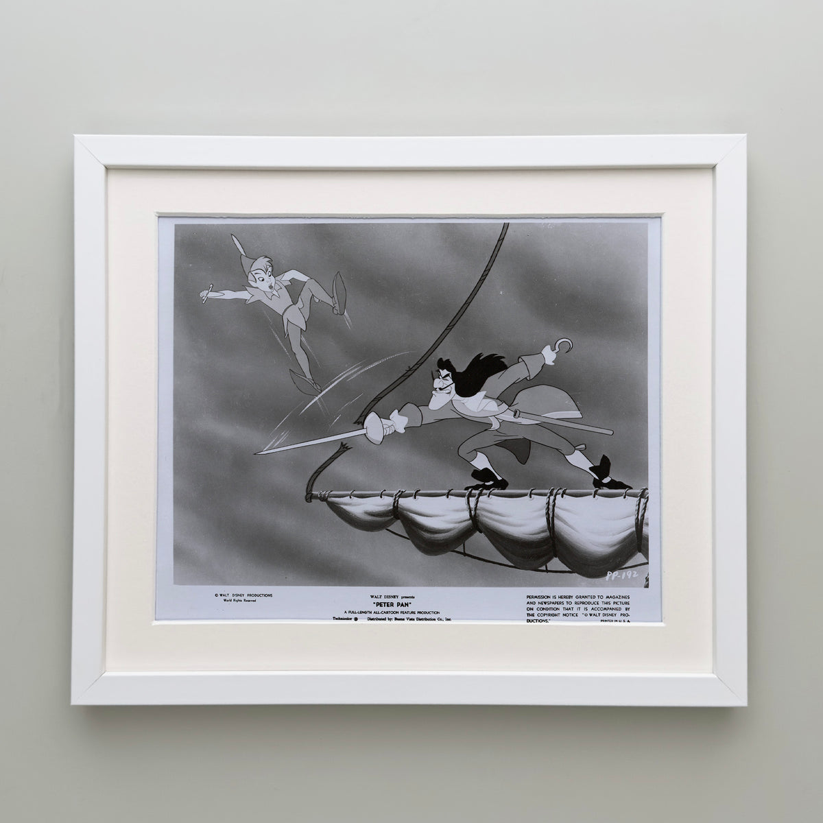 Peter Pan 1953 Film Movie Press Publicity Still Framed