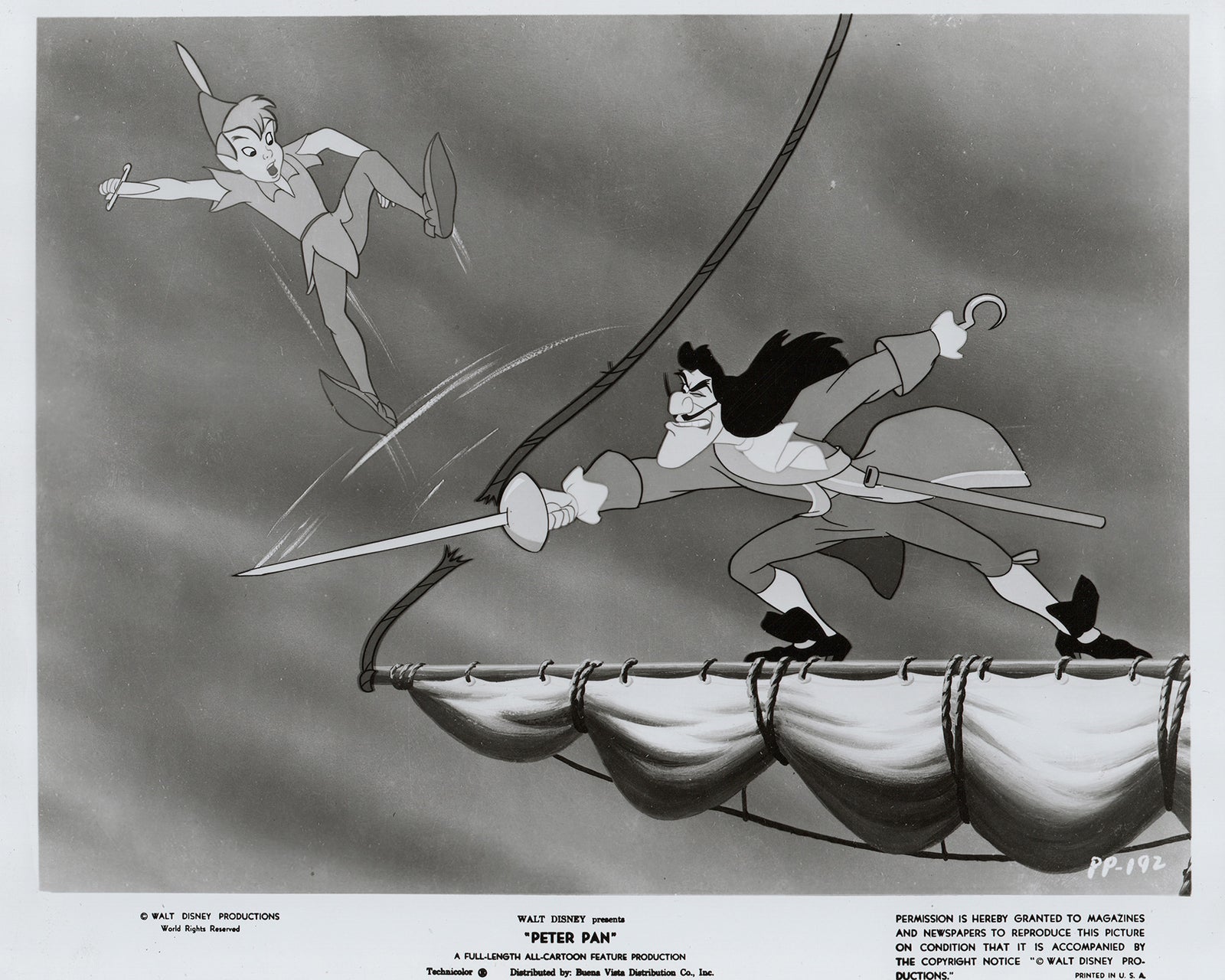 Peter Pan 1953 Film Movie Press Publicity Still Framed