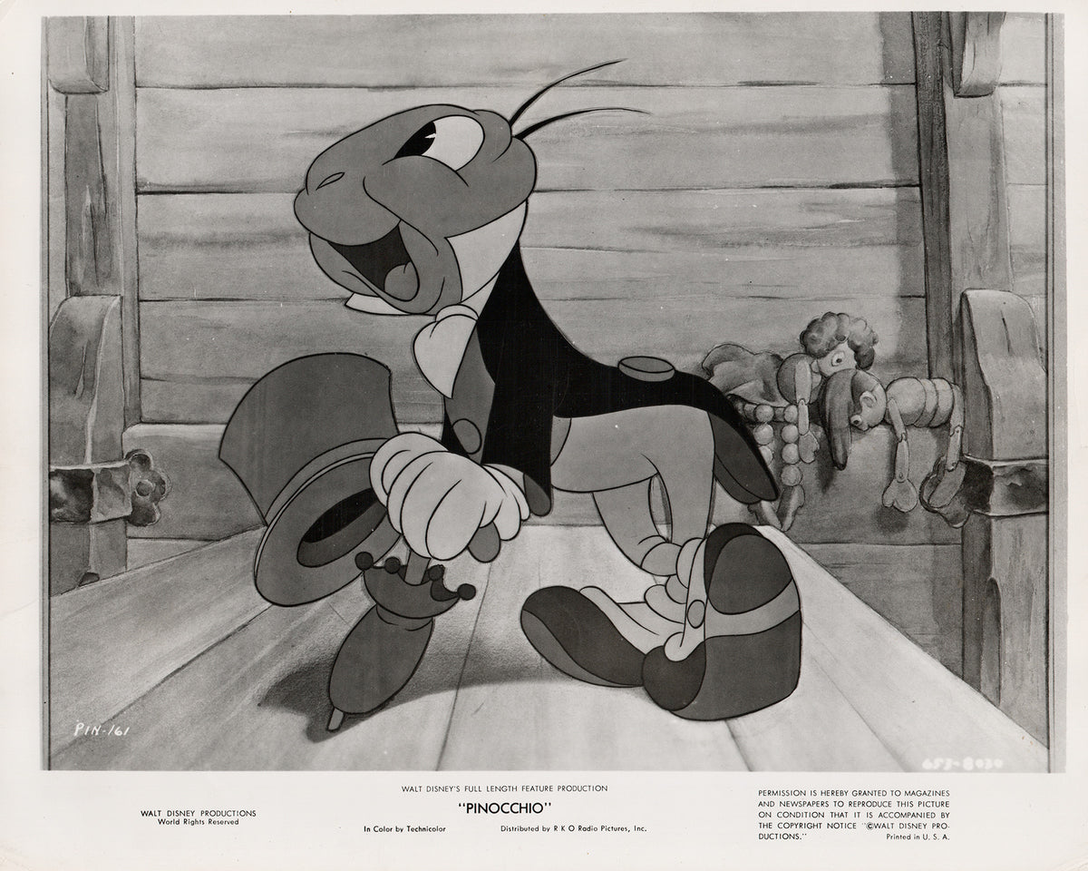 Pinocchio 1940 Film Movie Press Publicity Still Framed