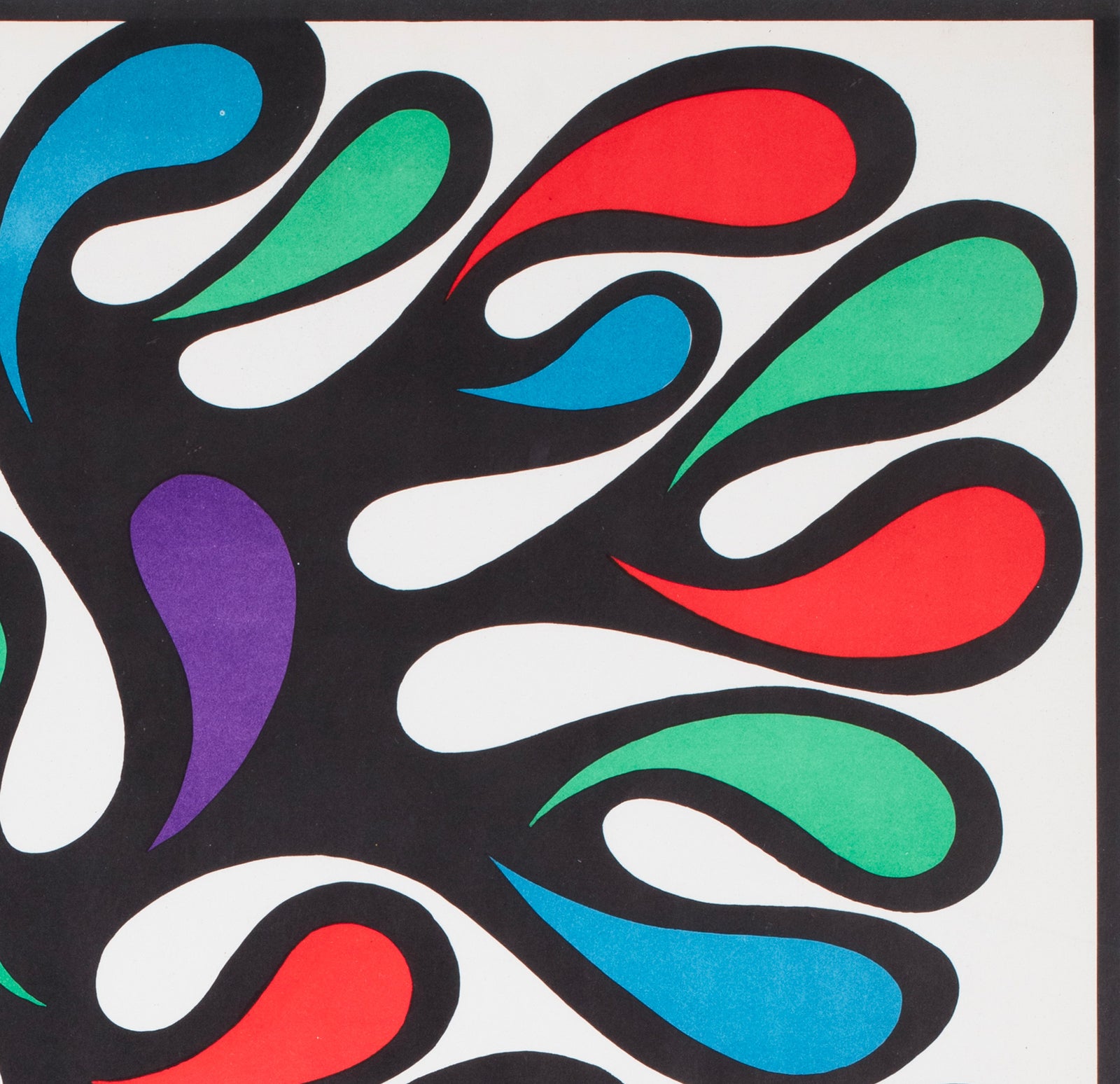 Plakat Secesyjny Art Nouveau 1971 Polish Poster Museum advertisement Hubert Hilscher - detail