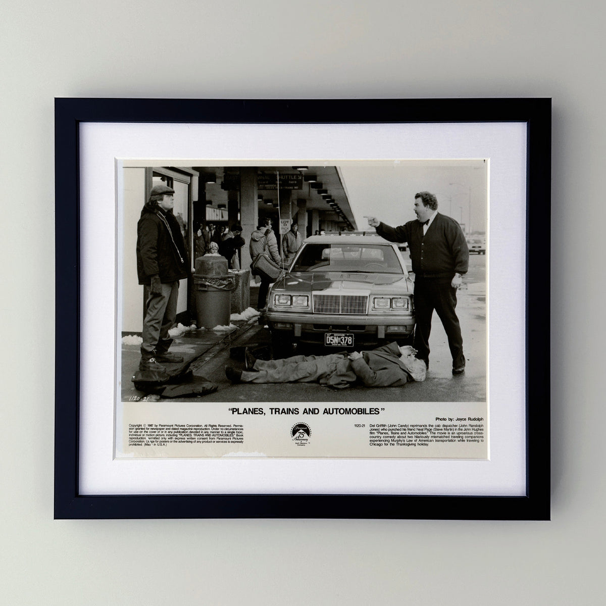 Planes Trains and Automobiles (1987) Film Movie Press Publicity Still Framed