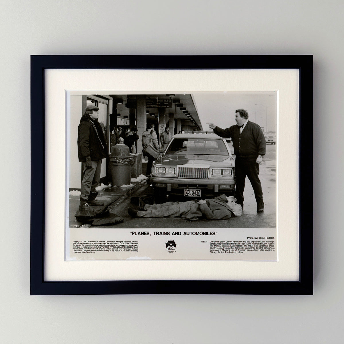 Planes Trains and Automobiles (1987) Film Movie Press Publicity Still Framed